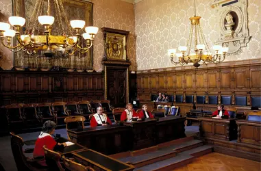 Séance solennelle de la cour d’appel de Paris - crédits : Raphael Gaillarde/ Gamma-Rapho/ Getty Images