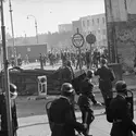 Bataille dans le Bogside à Derry en août 1969 - crédits : Independent News and Media/Getty Images