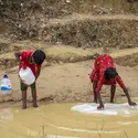 Eau non potable et malnutrition - crédits : Khandaker Azizur Rahman Sumon/ NurPhoto/ AFP