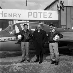 Henry Potez - crédits : A. Cros – Mairie de Toulouse, Archives municipales, 53Fi2212 ; CC BY SA 4.0