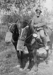 Ravitaillement des troupes, 1918 - crédits : Hulton Archive/ Getty Images