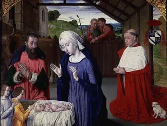 <it>La Nativité</it>, Maître de Moulins - crédits : Peter Willi/  Bridgeman Images 