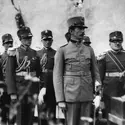 Le roi Zog - crédits : Hulton Archive/ Hulton Royals Collection/ Getty Images