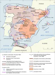 Espagne, la guerre civile - crédits : Encyclopædia Universalis France