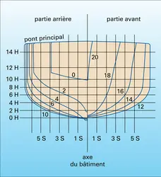 Vertical d'un plan de formes - crédits : Encyclopædia Universalis France