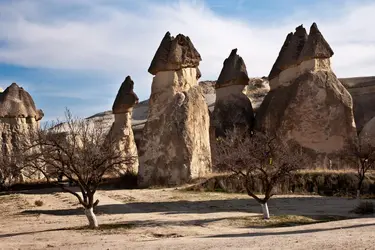 Paysage de Cappadoce - crédits : Gerhard Mayer/ Panther Media/ Age Fotostock