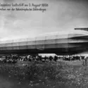 Zeppelin, dirigeable allemand - crédits : AKG-images