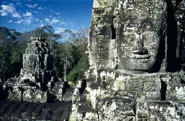 Le Bayon (Angkor Thom), E. Haas - crédits : Ernst Haas/ Getty Images