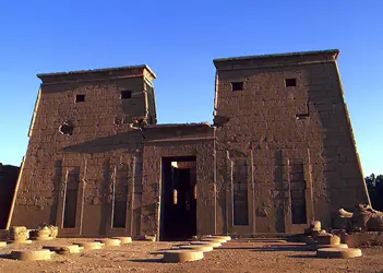 Temple de Khonsou, Karnak, Égypte - crédits : G. Sioen/ De Agostini/ Getty Images