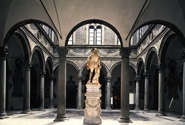 Cour du Palais Medici-Riccardi, Florence - crédits : K & B News Foto, Florence,  Bridgeman Images 
