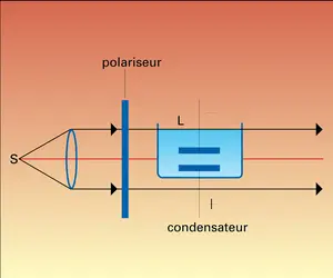 Cellule de Kerr - crédits : Encyclopædia Universalis France