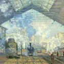 <it>La Gare Saint-Lazare</it>, C. Monet - crédits : Universal History Archive/ Universal Images Group/ Getty Images