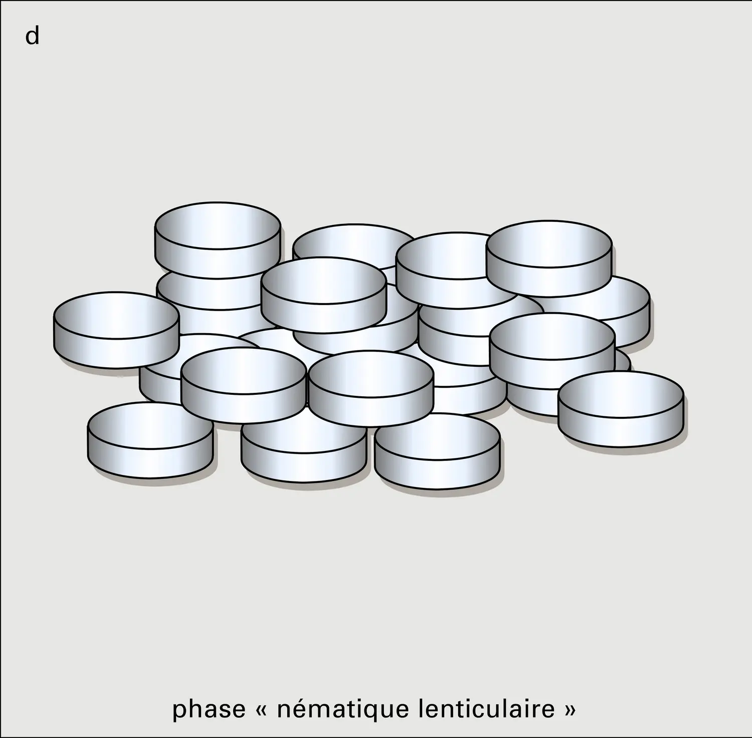 Cristaux thermotropes - vue 4