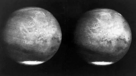 Mars vu par Mariner-7 - crédits : NASA