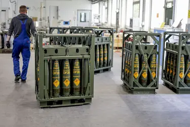 Production d’armes en Allemagne - crédits : Axel Heimken/ AFP