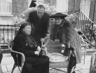Edith Sitwell et William Walton - crédits : Fred Ramage/ Hulton Archive/ Getty Images