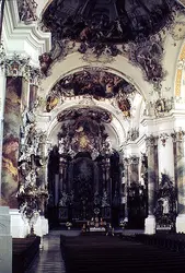 Intérieur de l'église d'Ottobeuren - crédits :  Bridgeman Images 