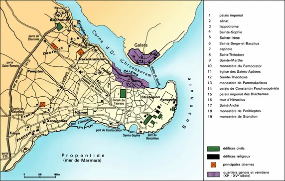 Constantinople au Moyen Age