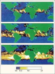 Dispersion du nuage éruptif du volcan Pinatubo dans la stratosphère - crédits : NGDC/ NOAA ;  Office of Research and Applications - NESDIS/ NOAA
