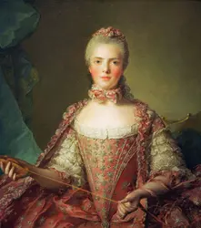 <it>Marie-Adelaïde de France, dite Madame Adelaïde</it>, J.-M. Nattier - crédits : AKG-images