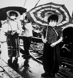 Survivants d'Hiroshima - crédits : Keystone/ Hulton Archive/ Getty Images