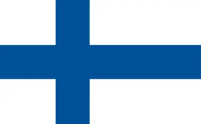 Finlande : drapeau - crédits : Encyclopædia Universalis France