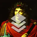 Portrait de Molière dans le rôle de César de "La Mort de Pompée" de Corneille, N. Mignard - crédits : Erich Lessing/ AKG-images