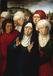 <it>Les Saintes Femmes et saint Jean-Baptiste</it>, H. Memling - crédits : J. Martin/ AKG-images