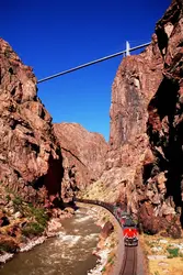 Pont de Royal Gorge - crédits : Bob Thomason/ The Image Bank/ Getty Images