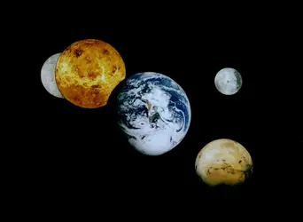Planètes internes - crédits : Courtesy NASA / Jet Propulsion Laboratory