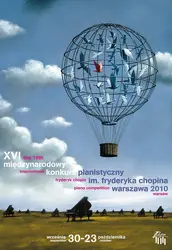 Affiche du concours Frédéric Chopin (Varsovie), 2010 - crédits : The Fryderyk Chopin Institute, Varsovie