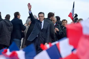 François Fillon au Trocadéro, 2017 - crédits : Aurelien Meunier/ Getty Images