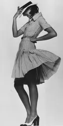Robe de C. Dior - crédits : Keystone/ Hulton Archive/ Getty Images