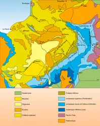 Bassin de Paris - crédits : Encyclopædia Universalis France