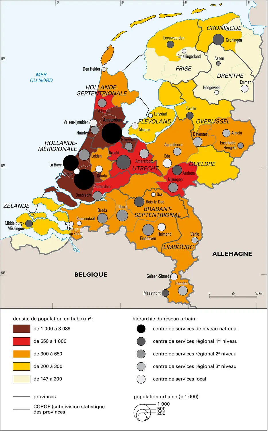 Pays-Bas : population