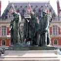 Monument aux bourgeois de Calais, A. Rodin - crédits : Simon Bilbault