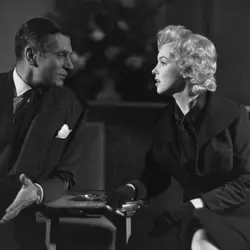 Marilyn Monroe et Laurence Olivier - crédits : Hulton-Deutsch Collection/ Corbis Historical/ Getty Images