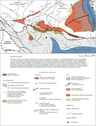 Europe à la fin du Paléozoïque - crédits : Encyclopædia Universalis France