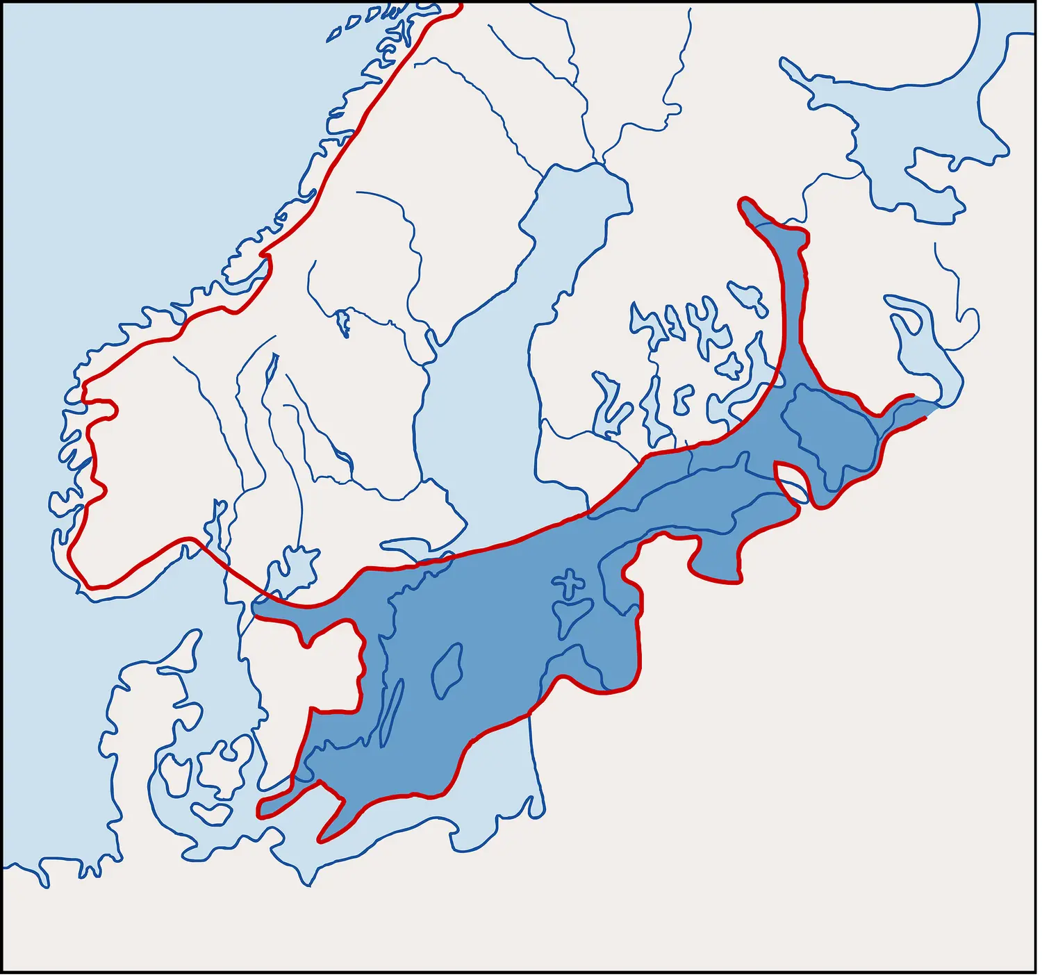 Baltique : le lac proglaciaire