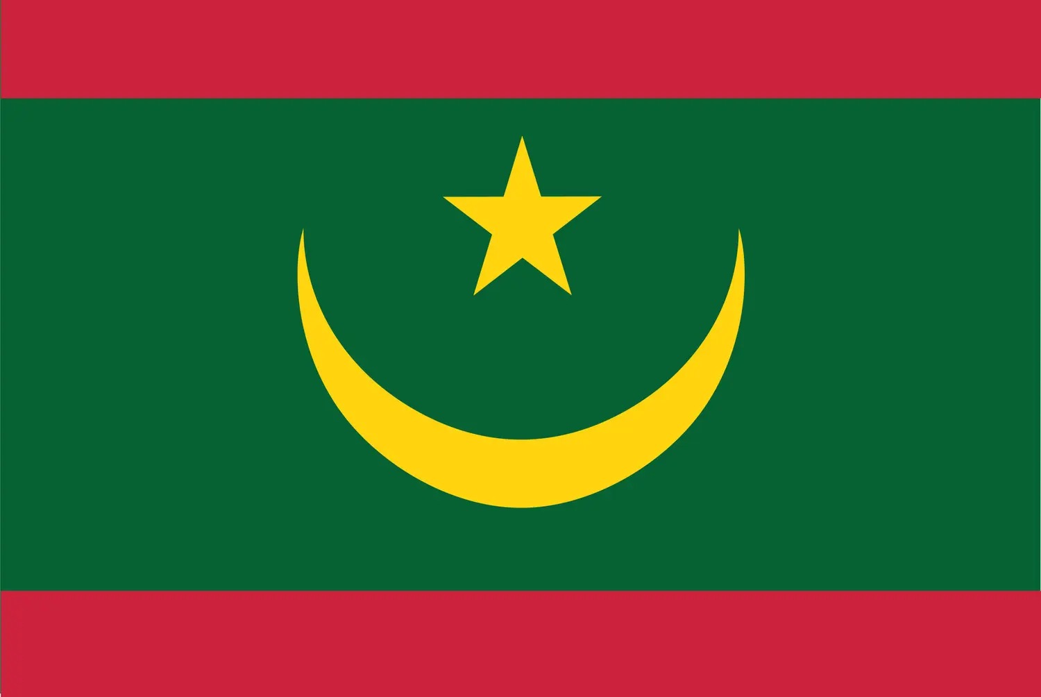 Mauritanie : drapeau