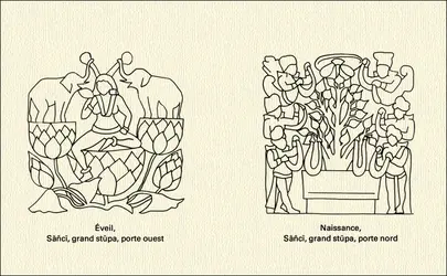 Symboles du Buddha (3) - crédits : Encyclopædia Universalis France