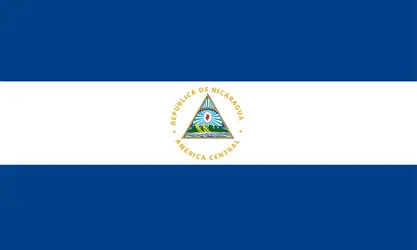 Nicaragua : drapeau - crédits : Encyclopædia Universalis France