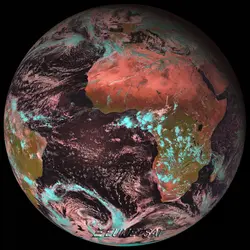 La circulation atmosphérique équatoriale - crédits : 2001 EUMETSAT