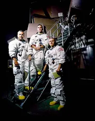 Apollo-8 : l'équipage - crédits : N.A.S.A.