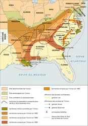 États-Unis, guerre de Sécession - crédits : Encyclopædia Universalis France