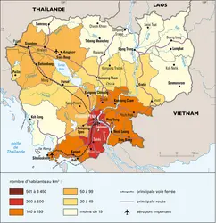 Cambodge : population - crédits : Encyclopædia Universalis France