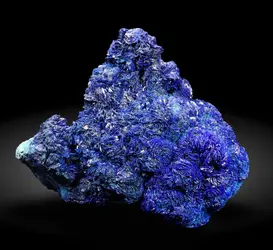 Azurite - crédits : Fabreminerals.com