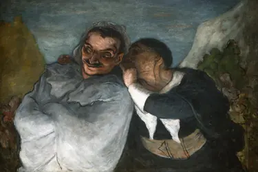 Crispin et Scapin, H. Daumier - crédits : Godong/ Universal Images Group/ Getty Images