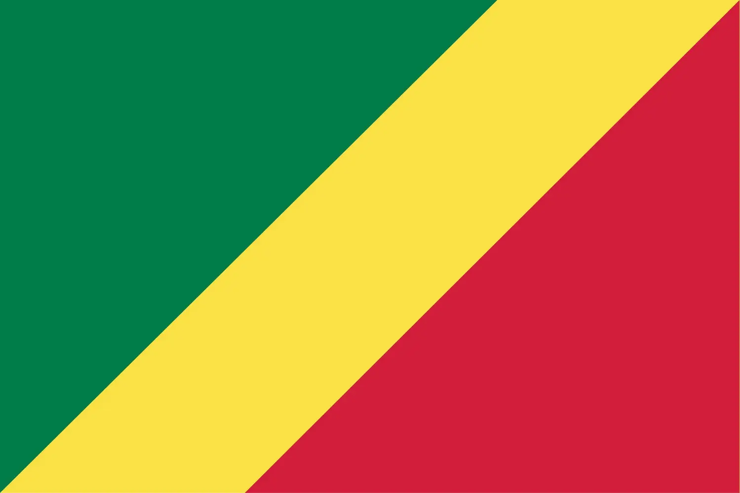 Congo (République du) : drapeau