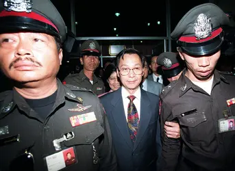 Chuan Leekpai, Thaïlande, novembre 1997 - crédits : Emmanuel Dunand/ AFP